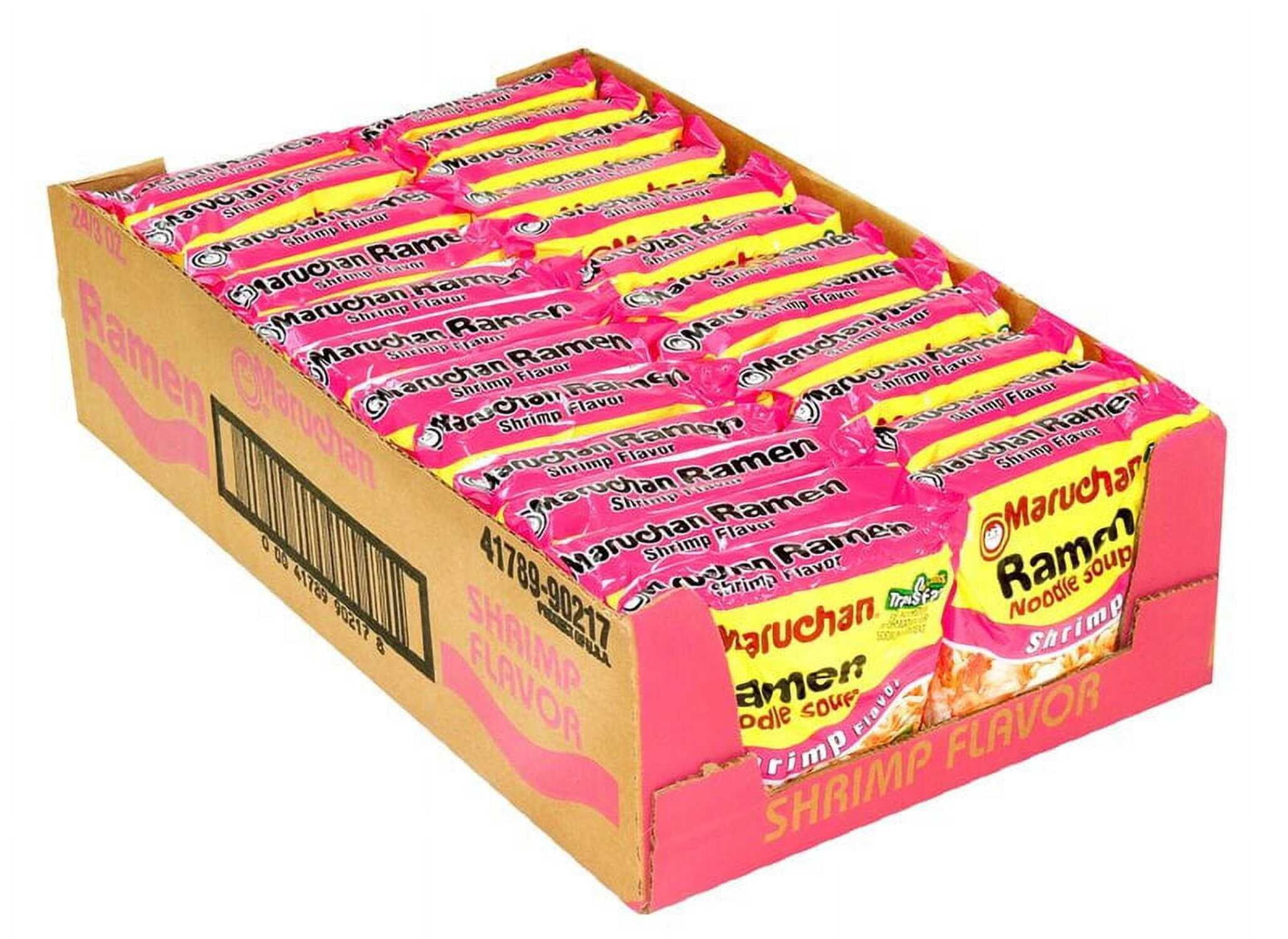 Product Of Maruchan Ramen, Shrimp Flavor , Count 24 (3 oz) - Spagetti/Noodle/Maccroni / Grab Varieties & Flavors
