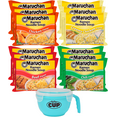 thumbnail image 1 of Maruchan Ramen Noodle Dry Soup Variety 12 Pack, 4 Flavors with By The Cup Microwavable Soup Bowl, 1 of 11