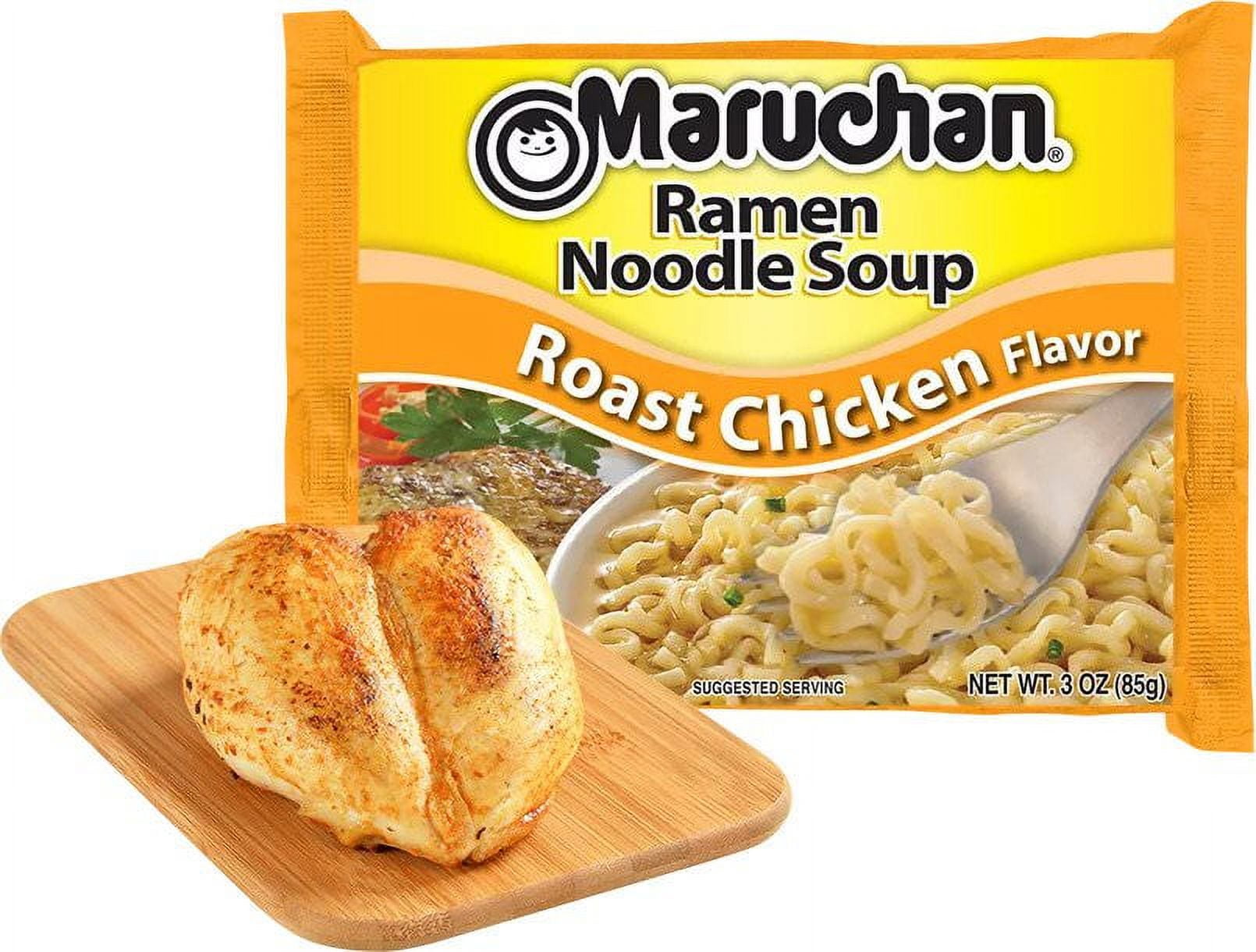 calories in maruchan instant lunch roast chicken flavor ramen noodles with vegetables dry