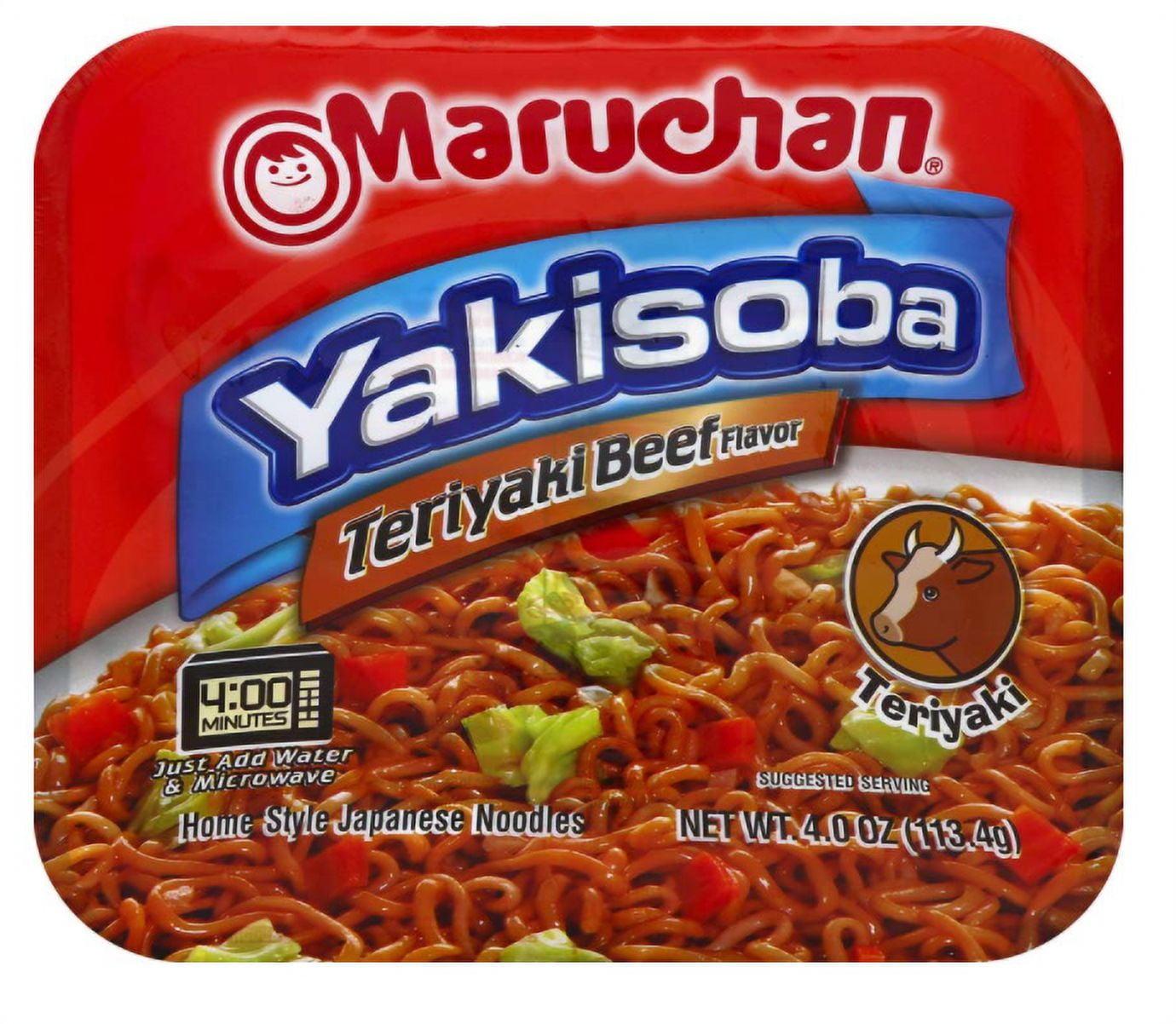 Maruchan Yakisoba Teriyaki Beef Flavor Instant Ramen