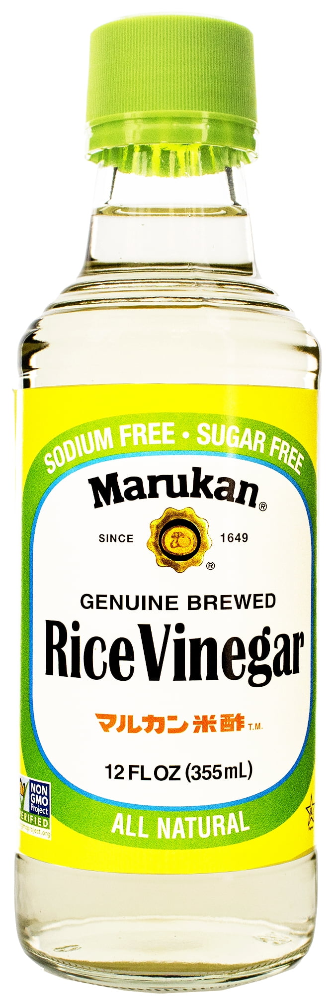 Marukan Genuine Brewed Rice Vinegar, 12 Fl Oz