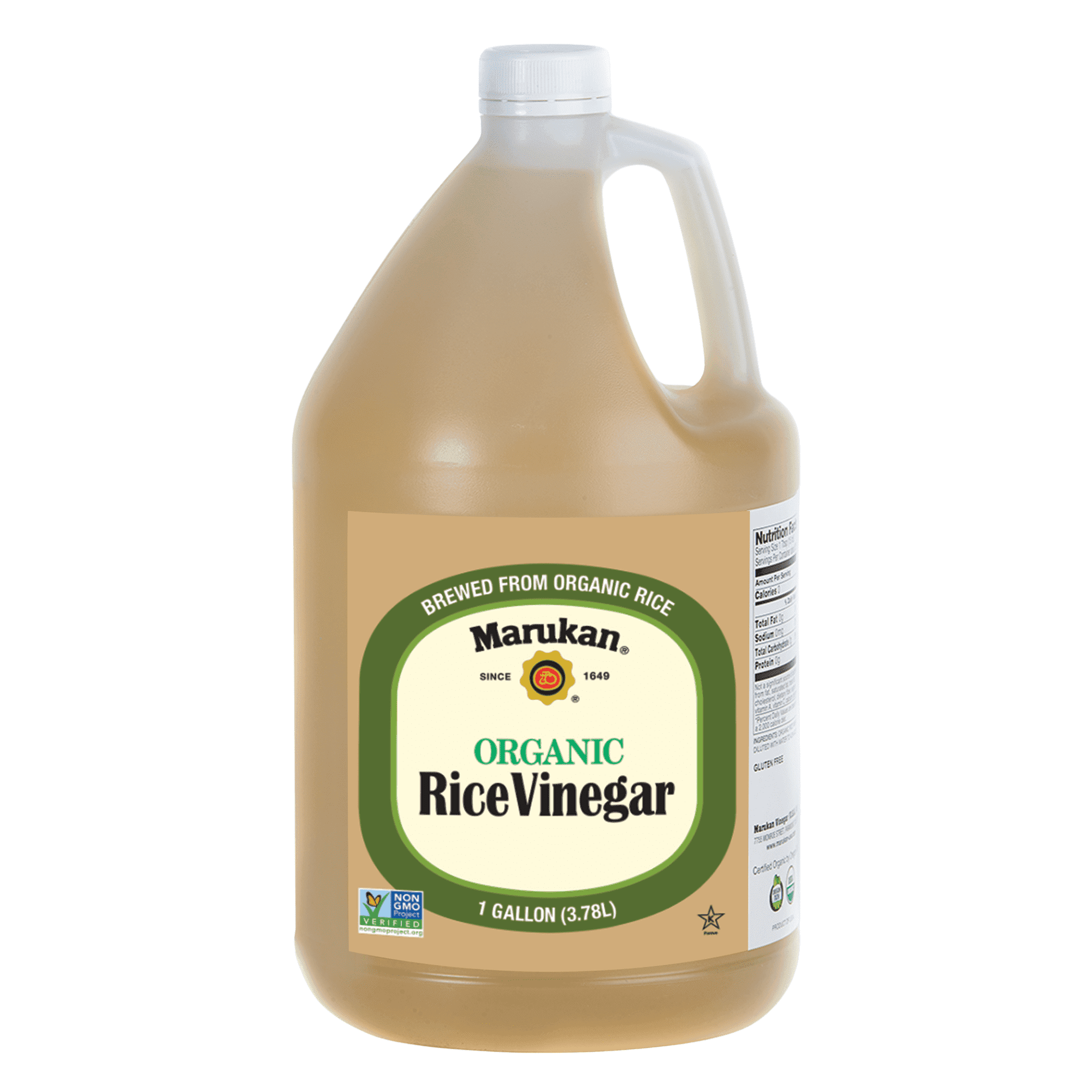 Marukan Organic Rice Vinegar (1 gallon)