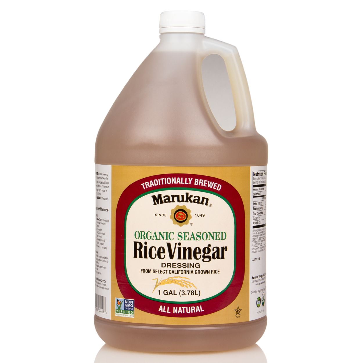Marukan Rice Vinegar Dressing ("Sushi-su") 1-gallon
