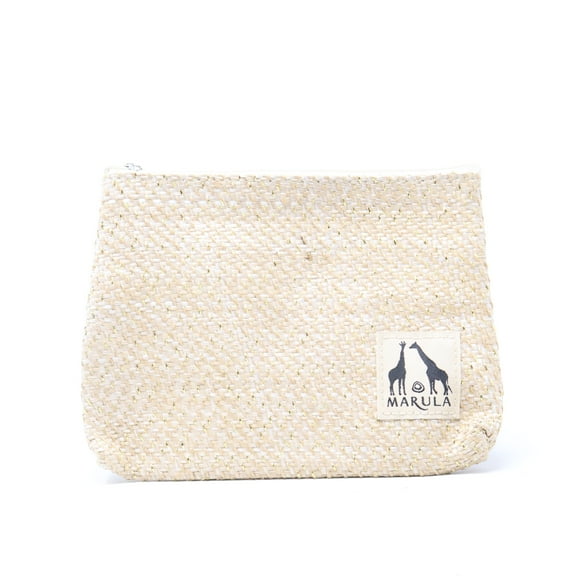 Marula Woven Cosmetic Bag / New