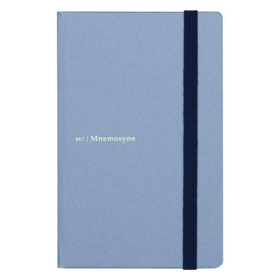 Maruman A6 Notebook Mnemosyne Journal Light blue 6.5mm ruled