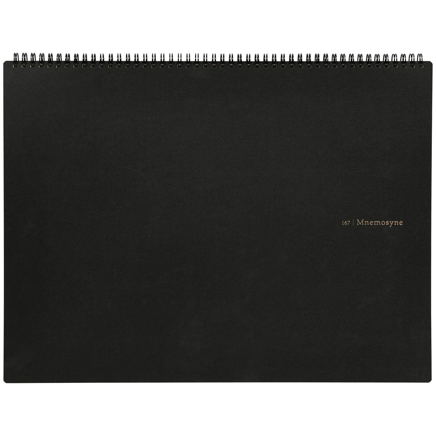 Maruman MNEMOSYNE Notebook 12.2 x 16.5 Inches (Horizontal A3), 5mm-squared, 70 Sheets (N167)