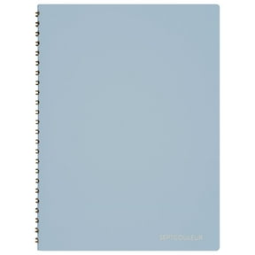 Maruman Septcouleur Lab Notebook, (A5) 3mm Square Grid, 100 Sheets, Clear Sky Blue