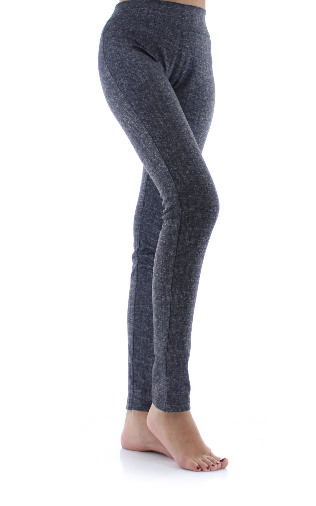 Maruna Waist-Slimming Legging - Office Wear Fashion Leggings by  Medium/Large / Black MF5 062 