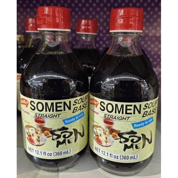 Marutomo Somen Tsuyu Straight Soup Base 12.1fl oz 360ml (2 Bottles)