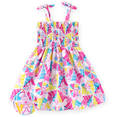 thumbnail image 1 of Marvel Girls Dresses Spider-Man Spider-Gwen Ghost Halloween Gifts Halter Pink Summer Dress Toddlers 3-4T, 1 of 8
