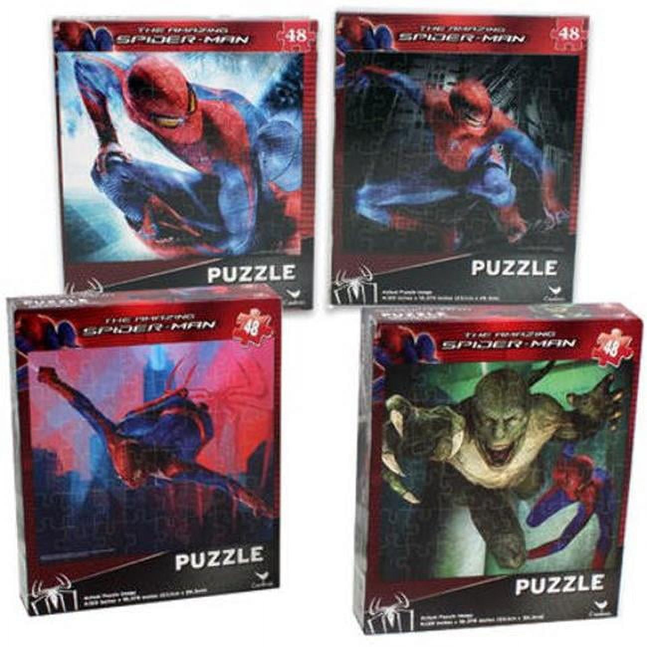 Marvel 1994440 48 piece Spider-Man Jigsaw Puzzle - Pack of 24