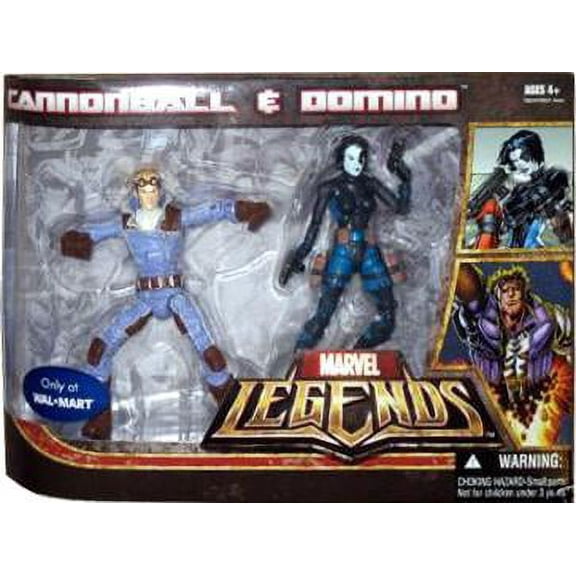 Marvel 2-Packs Cannonball & Domino Action Figure 2-Pack