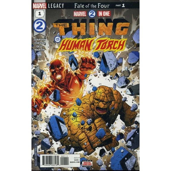 Marvel 2-in-One (3rd Series) #1 VF ; Marvel Comic Book