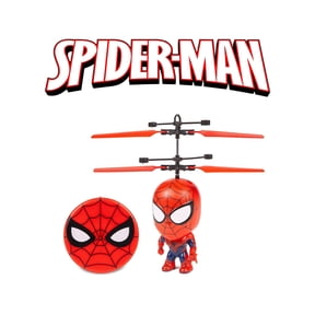 Marvel 3.5" Spider-Man Flying Figure IR Helicopter Toy – Infrared Hover Chopper