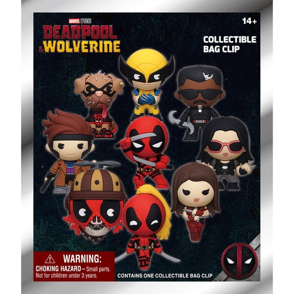 Marvel Deadpool 3D Foam Bag Clip Blind Bag