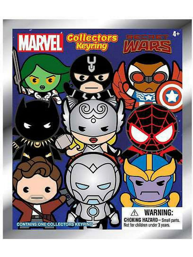 Marvel 3D Figural Keychain Marvel Secret Wars Mini Figure Keyring