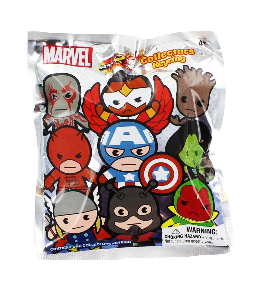 MARVELミニフィギュアキーホルダー Marvel 3D Figural Keychain Marvel Series 2 Mini Figure