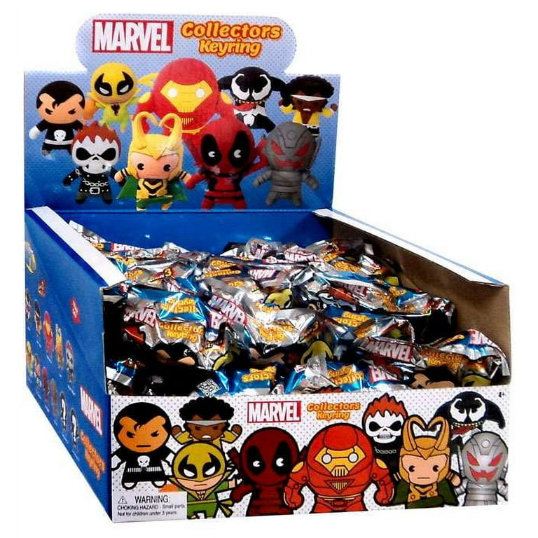 Marvel 3D Figural Keychain Marvel Series 3 Mini Figure Keyring