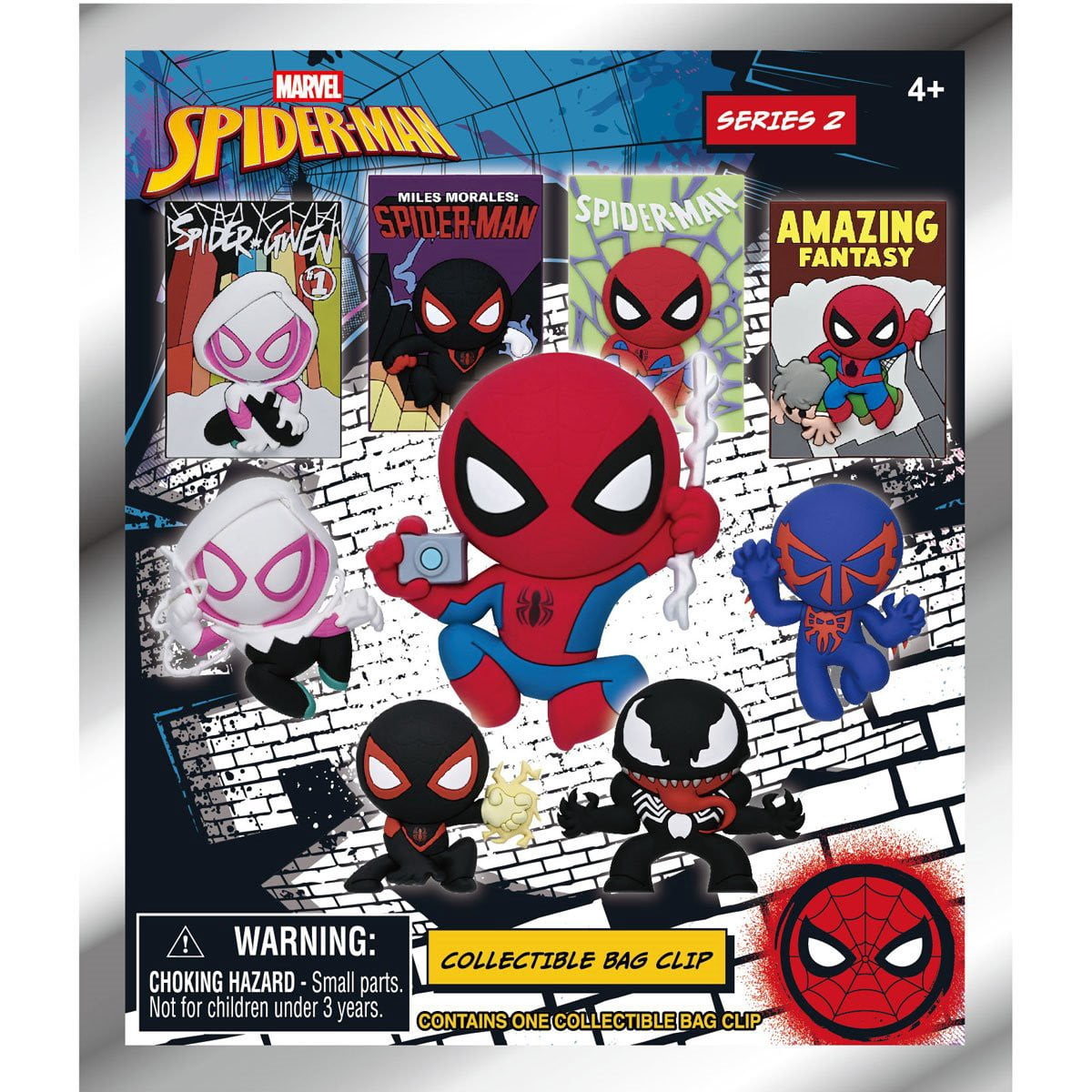 Marvel 3D Figural Keyring Spider-Man Classic Series 2 Mystery Pack
