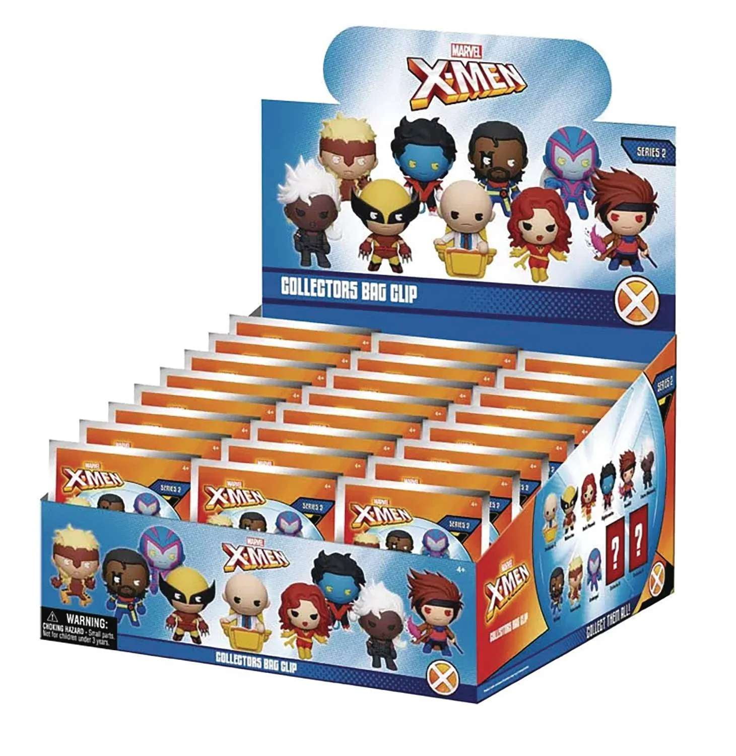 Marvel 3D Figural Keyring X-Men Classic Series 2 Mystery Box (24