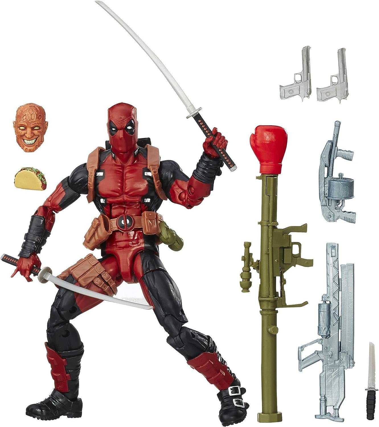 Marvel Legends Series- 6 Inch Highly Articulated Deadpool Action