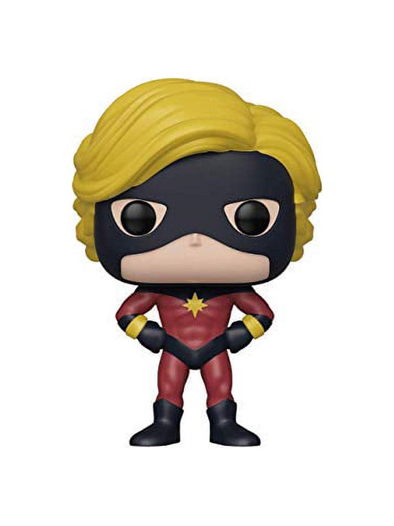 Marvel 80TH - POP Funko Vinyl Figure 526 Captain Marvel MAR-Vell NYCC 2019 Convention s