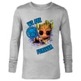 thumbnail image 1 of Marvel 85th Anniversary Groot Black Panther We Are Forever - Long Sleeve T-Shirt for Men - Customized-Athletic Heather, 1 of 5