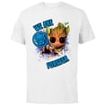 thumbnail image 1 of Marvel 85th Anniversary Groot Black Panther We Are Forever - Short Sleeve Cotton T-Shirt for Adults - Customized-White, 1 of 5