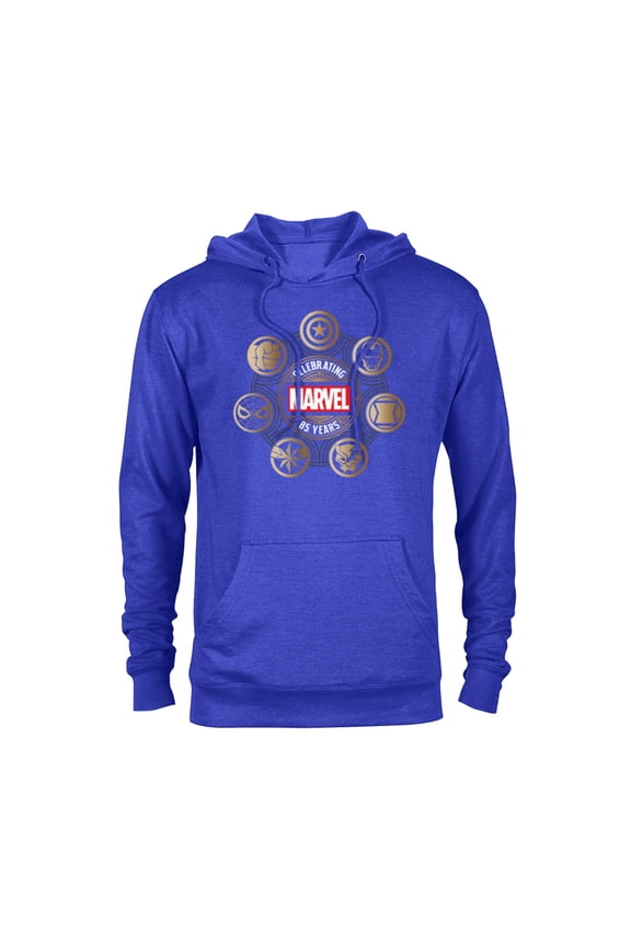 85th Anniversary Hero Icons Celebrating 85 Years - Pullover Hoodie for Adults - Customized-Royal