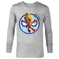 thumbnail image 1 of Marvel 85th Anniversary I Am Groot Spider-Man Impression - Long Sleeve T-Shirt for Men - Customized-Athletic Heather, 1 of 5