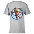 thumbnail image 1 of Marvel 85th Anniversary I Am Groot Spider-Man Impression - Short Sleeve T-Shirt for Kids - Customized-Athletic Heather, 1 of 5
