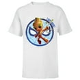 thumbnail image 1 of Marvel 85th Anniversary I Am Groot Spider-Man Impression - Short Sleeve T-Shirt for Kids - Customized-White, 1 of 5