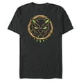 thumbnail image 1 of Marvel 85th Anniversary We Are Groot Black Panther Mask Logo - Short Sleeve Blended T-Shirt for Adults - Customized-Dark Heather, 1 of 5