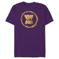 thumbnail image 1 of Marvel 85th Anniversary We Are Groot Black Widow Logo - Short Sleeve Blended T-Shirt for Adults - Customized-Purple, 1 of 5