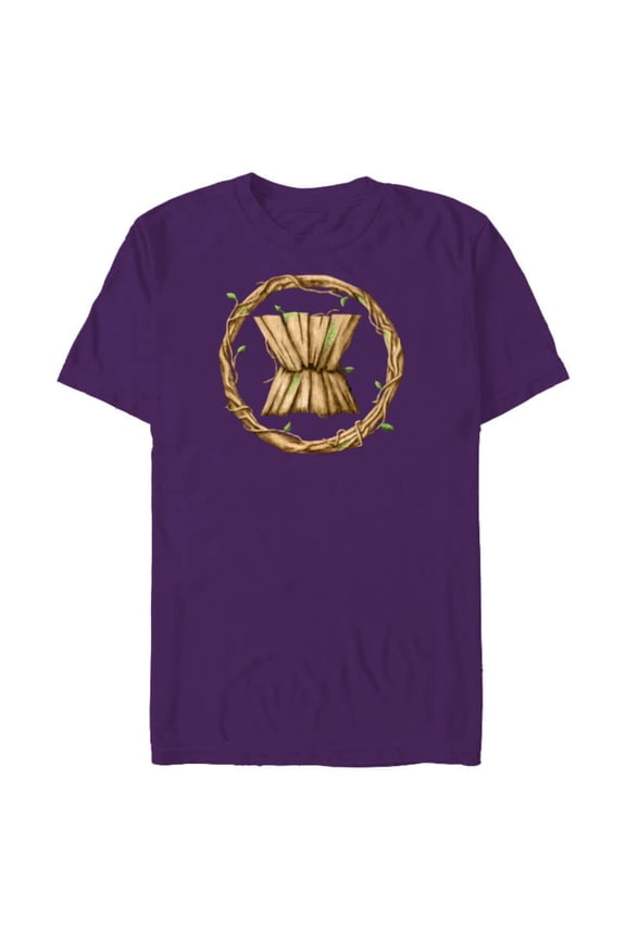 85th Anniversary We Are Groot Black Widow Logo - Short Sleeve Blended T-Shirt for Adults - Customized-Purple