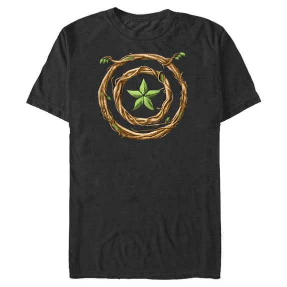 Marvel 85th Anniversary We Are Groot Captain America Shield - Short Sleeve Blended T-Shirt for Adults - Customized-Dark Heather
