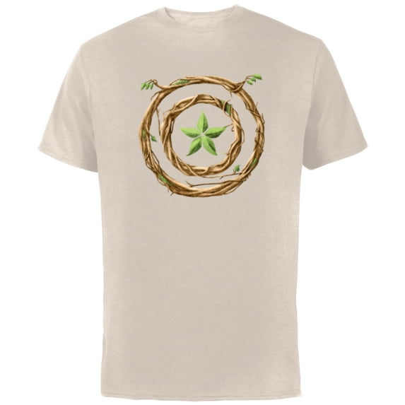 Marvel 85th Anniversary We Are Groot Captain America Shield - Short Sleeve Cotton T-Shirt for Adults - Customized-Natural