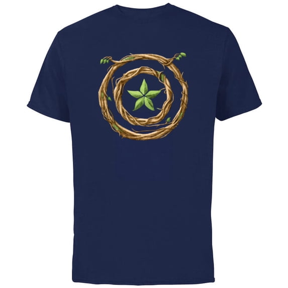 Marvel 85th Anniversary We Are Groot Captain America Shield - Short Sleeve Cotton T-Shirt for Adults - Customized-Navy