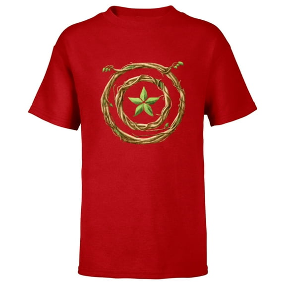 Marvel 85th Anniversary We Are Groot Captain America Shield - Short Sleeve T-Shirt for Kids - Customized-Red