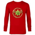 thumbnail image 1 of Marvel 85th Anniversary We Are Groot Captain Marvel Logo - Long Sleeve T-Shirt for Men - Customized-New Red, 1 of 5