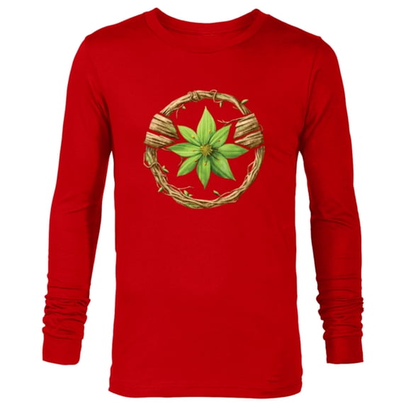 Marvel 85th Anniversary We Are Groot Captain Marvel Logo - Long Sleeve T-Shirt for Men - Customized-New Red