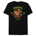 thumbnail image 1 of Marvel 85th Anniversary We Are Groot Mighty Thor Impression - Short Sleeve Blended T-Shirt for Adults - Customized-Black, 1 of 5