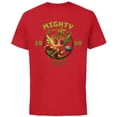 thumbnail image 1 of Marvel 85th Anniversary We Are Groot Mighty Thor Impression - Short Sleeve Cotton T-Shirt for Adults - Customized-Red, 1 of 5