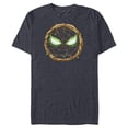 thumbnail image 1 of Marvel 85th Anniversary We Are Groot Spider-Man Mask Logo - Short Sleeve Blended T-Shirt for Adults - Customized-Navy Heather, 1 of 5