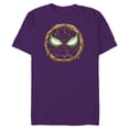 thumbnail image 1 of Marvel 85th Anniversary We Are Groot Spider-Man Mask Logo - Short Sleeve Blended T-Shirt for Adults - Customized-Purple, 1 of 5