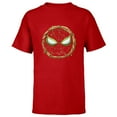 thumbnail image 1 of Marvel 85th Anniversary We Are Groot Spider-Man Mask Logo - Short Sleeve T-Shirt for Kids - Customized-Red, 1 of 5