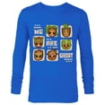 thumbnail image 1 of Marvel 85th Anniversary We Are Groot Super Hero Impressions - Long Sleeve T-Shirt for Men - Customized-Navy, 1 of 5