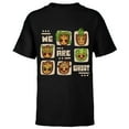 thumbnail image 1 of Marvel 85th Anniversary We Are Groot Super Hero Impressions - Short Sleeve T-Shirt for Kids - Customized-Black, 1 of 5