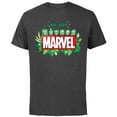 thumbnail image 1 of Marvel 85th Anniversary We Are Groot We Are Marvel Logo - Short Sleeve Cotton T-Shirt for Adults - Customized-Charcoal, 1 of 5