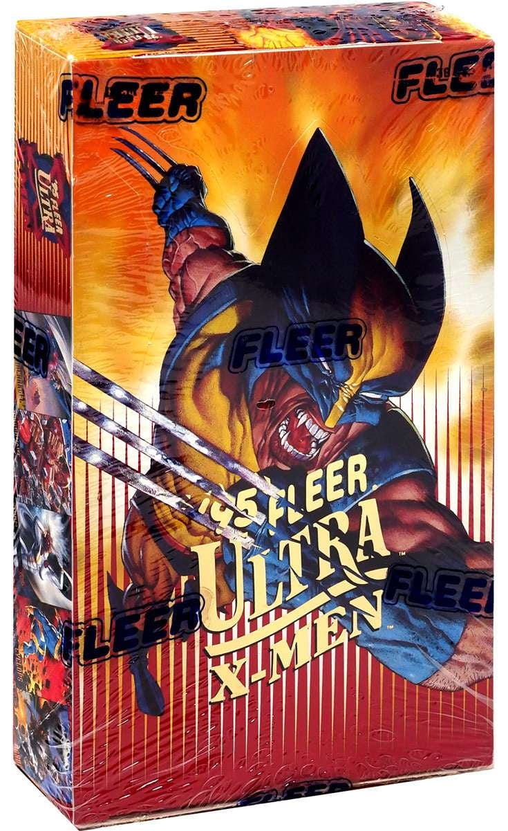 Vintage Marvel '95 Fleer Ultra X-Men Trading Card Box [36 Packs